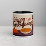 Happy Thanksgiving Retro Coffee Mug & Tea Cup