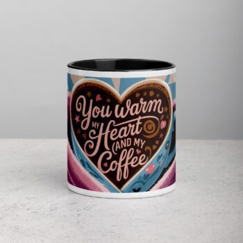 You Warm My Heart (and My Coffee) Mug
