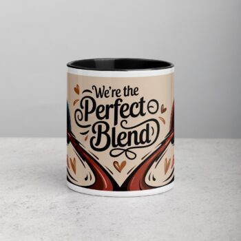 We’re the Perfect Blend Valentines Day Coffee Mug