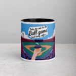 Take Me Out to the Ball Game (and Bring Coffee) Mug
