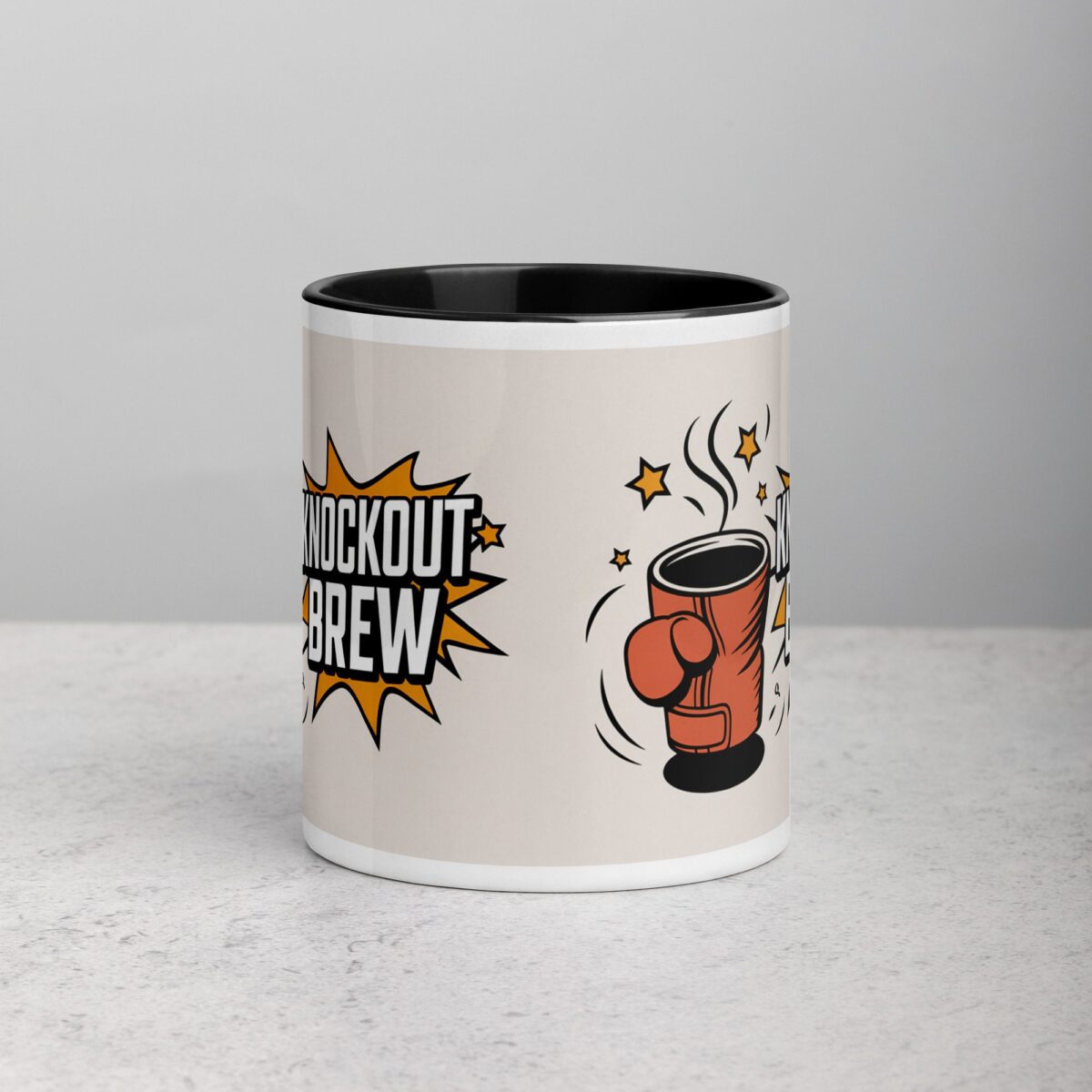 Knockout Brew Boxing Coffee Mug - Image 2