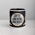 Coffee, Confidence, Knockouts Boxing Coffee Mug