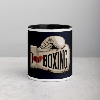 I Love Boxing Elegant Coffee Mug & Tea Cup