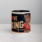 I Love Boxing Retro Coffee Mug & Tea Cup