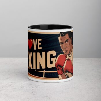 I Love Boxing Retro Coffee Mug & Tea Cup