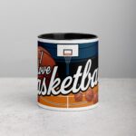 I Love Basketball Fun Coffee Mug & Tea Cup