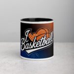 I Love Basketball Sophisticated Coffee Mug & Tea Cup