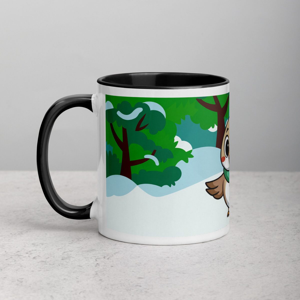 Cartoon Bird Coffee Mug & Tea Cup - Image 2
