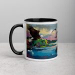 Flying Birds Graffiti Style Coffee Mugs & Tea Cup - Image 2