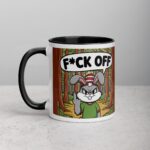 Bunny Rabbit Middle Finger Coffee Mug & Tea Cup