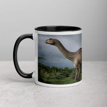 T-Rex Dinosaur in Wild Coffee Mug & Tea Cup