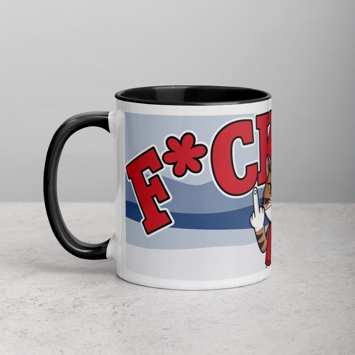 F"ck Off Cat Coffee Mug & Tea Cup - Image 2