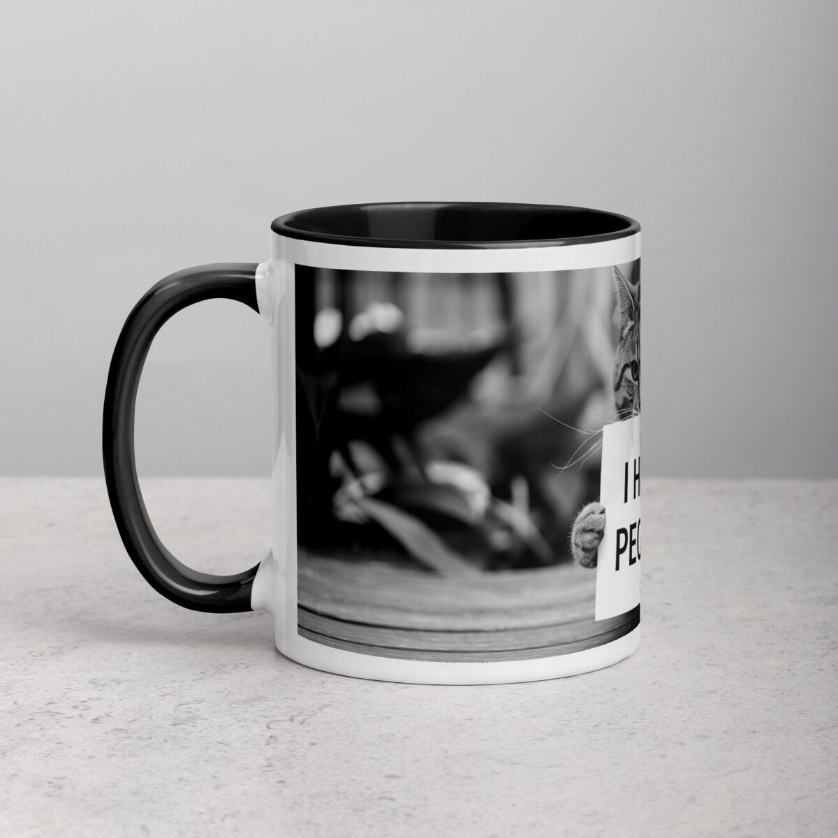 I Hate People Cat Coffee Mug & Tea Cup - Image 2