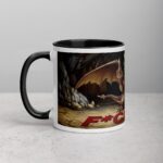 Middle Finger Dragon Coffee Mug & Tea Cup - Image 2