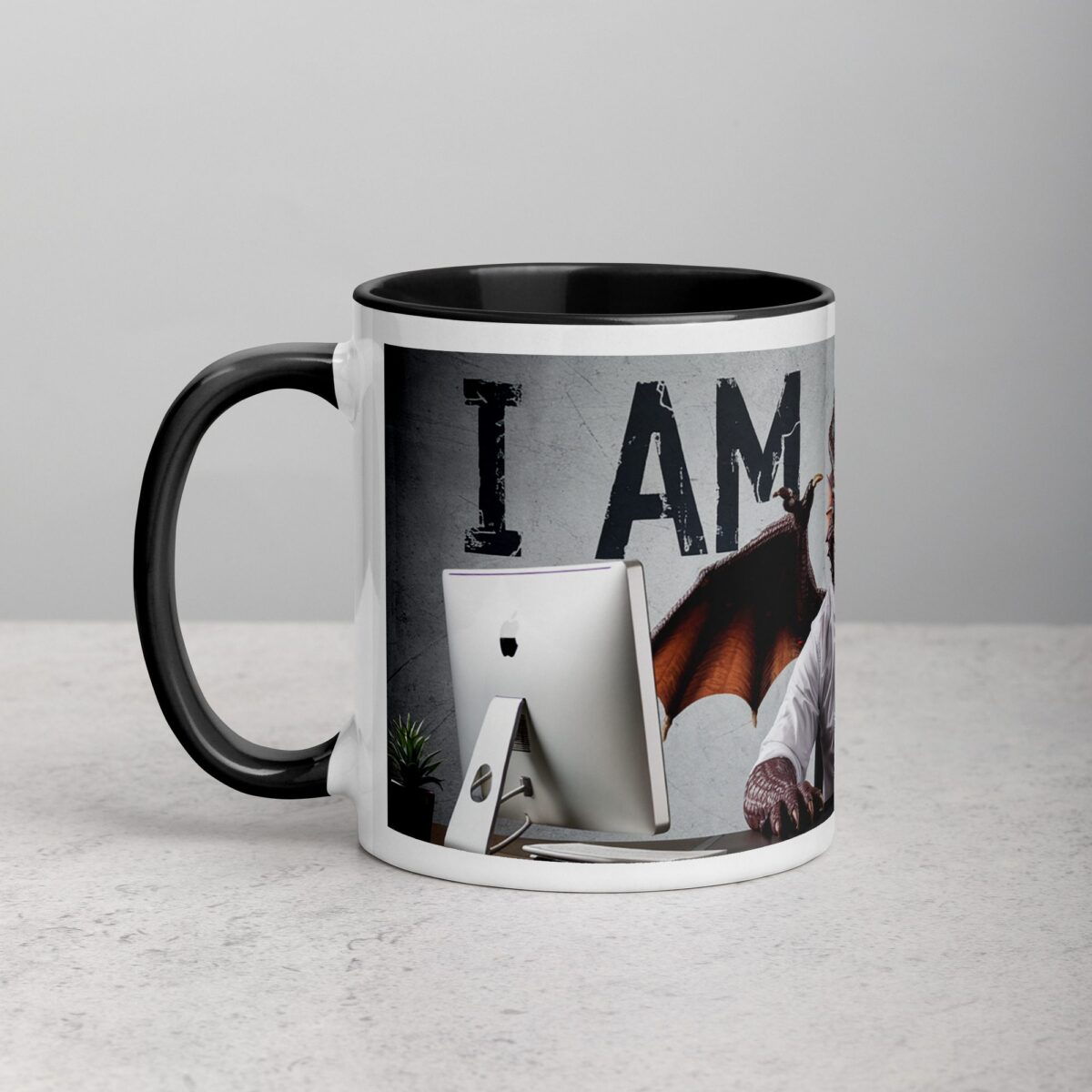 Dragon I am a Boss Coffee Mug & Tea Cup - Image 2