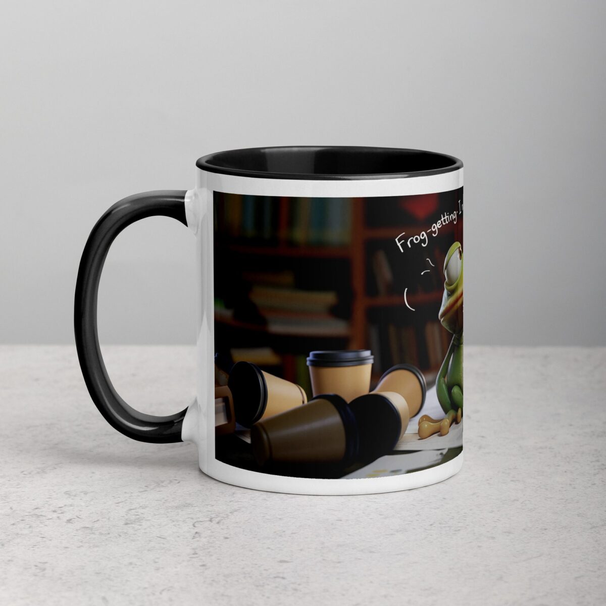 Frog-Getting I Need More Coffee Mug - Image 2