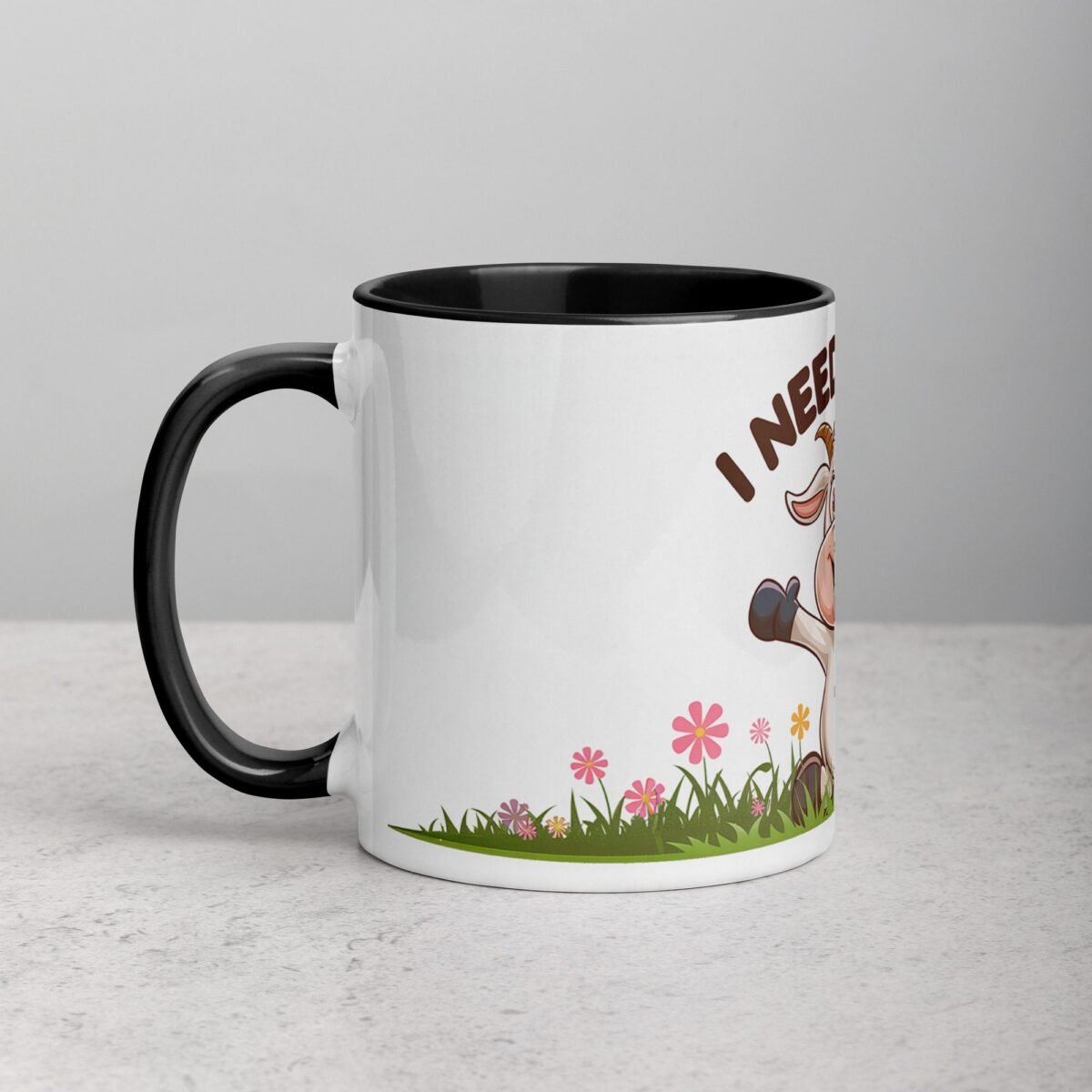 I Need a Hug Goat Coffee Mug & Tea Cup - Image 2