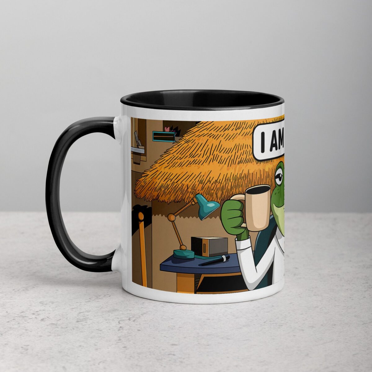 I am a Boss Frog Coffee Mug & Tea Cup - Image 2