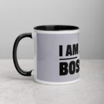 I am a Boss Goat Coffee Mug & Tea Cup - Image 2