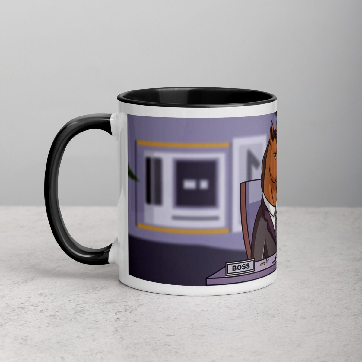I am a Boss Horse Coffee Mug & Tea Cup - Image 2