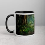 Majestic Lion Walking Through Jungle Mug - Image 2