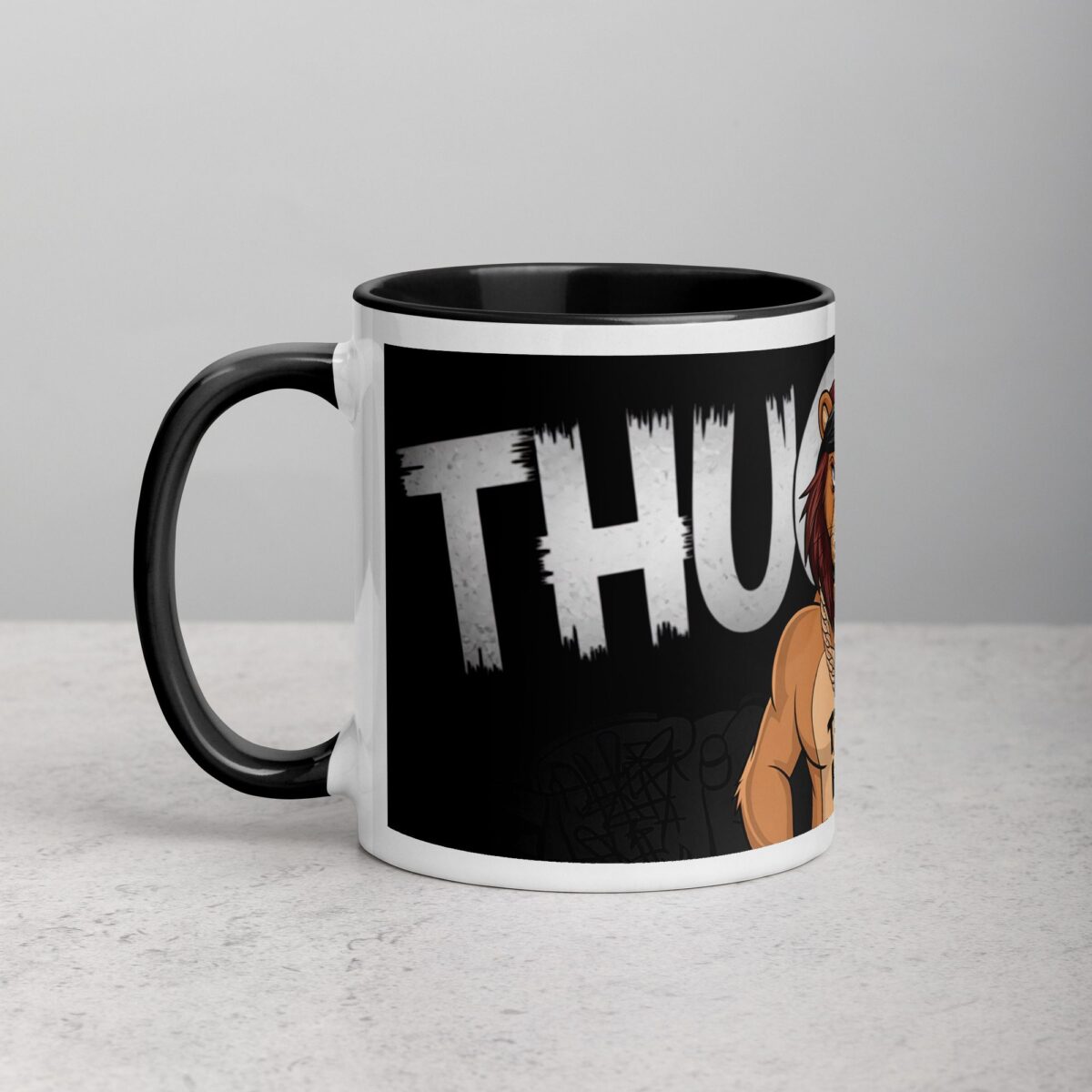 Thug Life Lion Coffee Mug & Tea Cup - Image 2