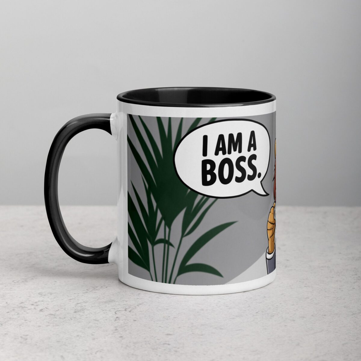 I am a Boss Lion Coffee Mug & Tea Cup - Image 2