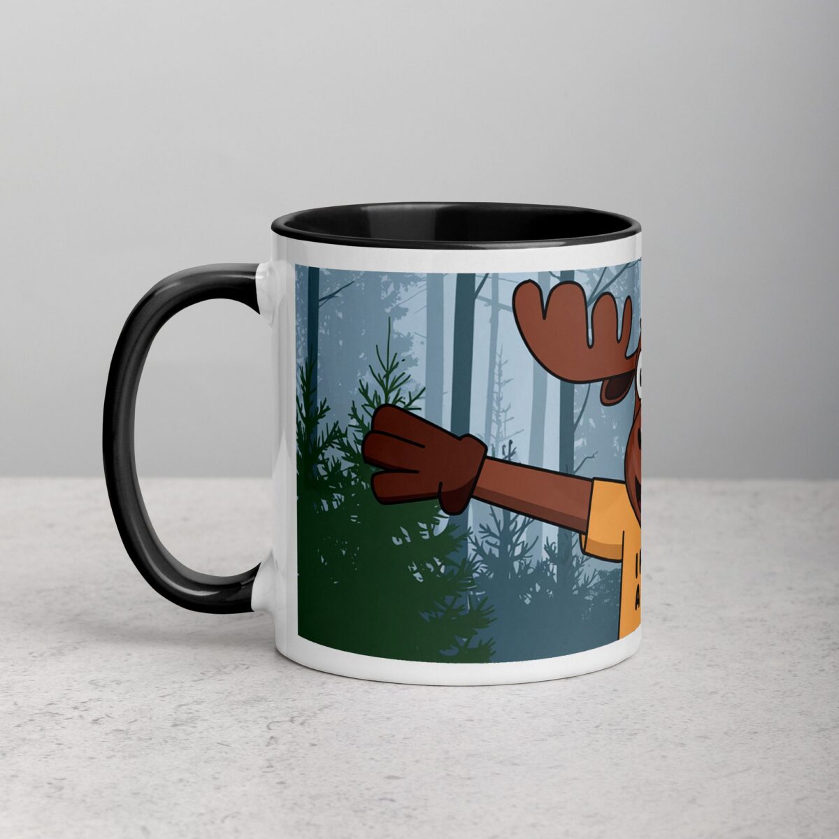 I Need a Hug Moose Coffee Mug & Tea Cup - Image 2