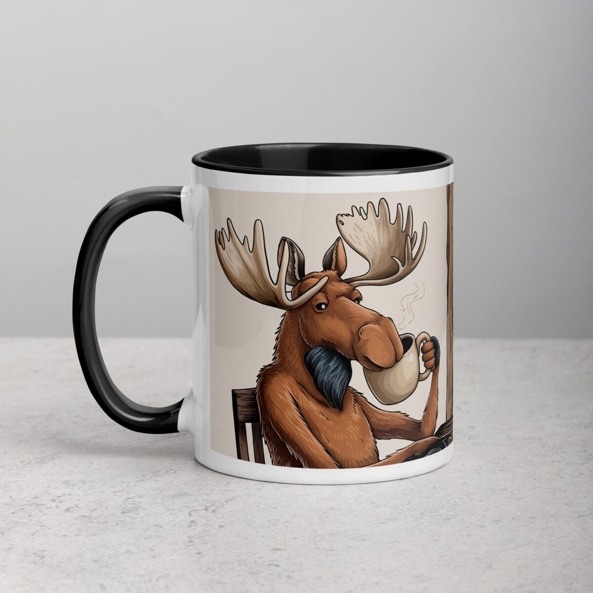 Moose Be Coffee Time Mug - Image 2