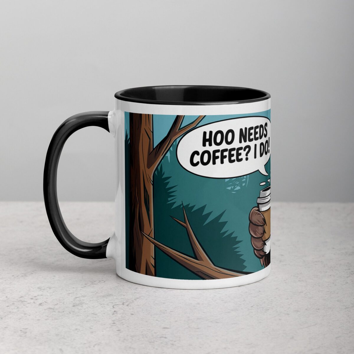 Hoo Needs Coffee? I Do! Owl Mug - Image 2