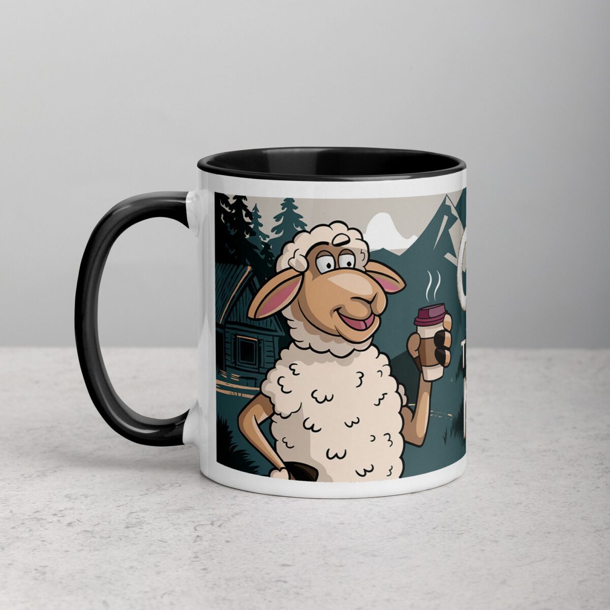 Coffee: The Baaaah-d Necessity Sheep Mug - Image 2