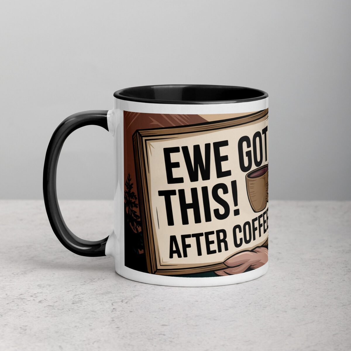 Ewe Got This! After Coffee Sheep Mug - Image 2