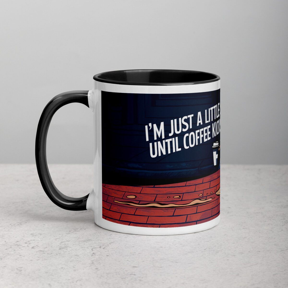 I’m Just a Little Slow Until Coffee Kicks In Snail Mug - Image 2