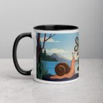 Sippin’ at My Own Pace Snail Coffee Mug - Image 2