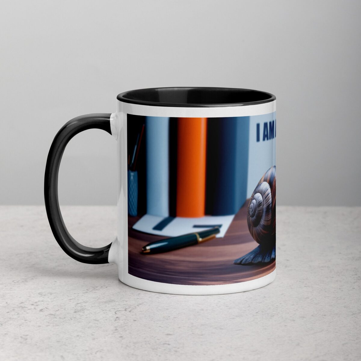 I am a Boss Snail Coffee Mug & Tea Cup - Image 2