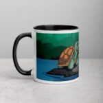 Caffeine Makes Me Come Out of My Shell Turtle Mug - Image 2