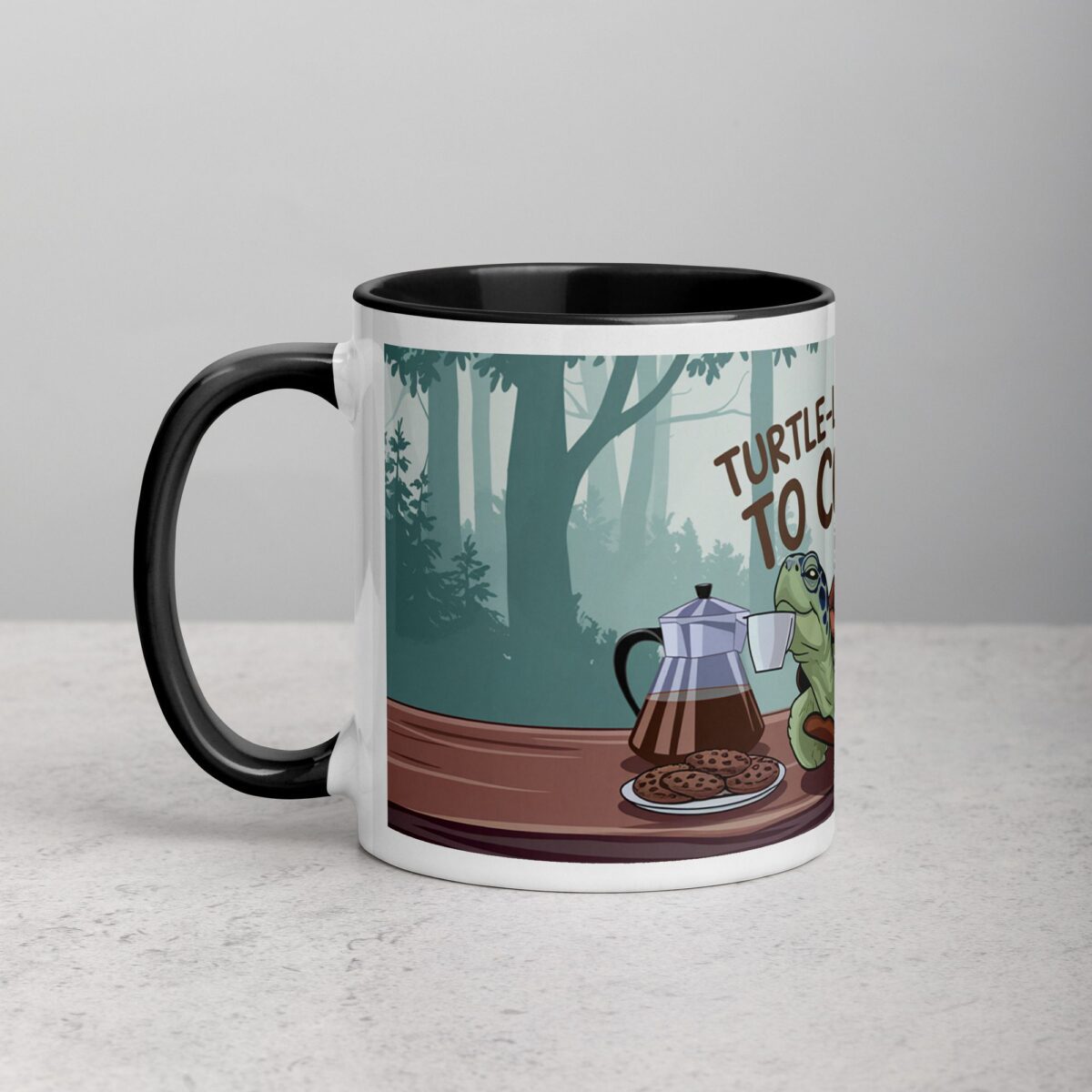 Turtle-ly Addicted to Coffee Mug - Image 2