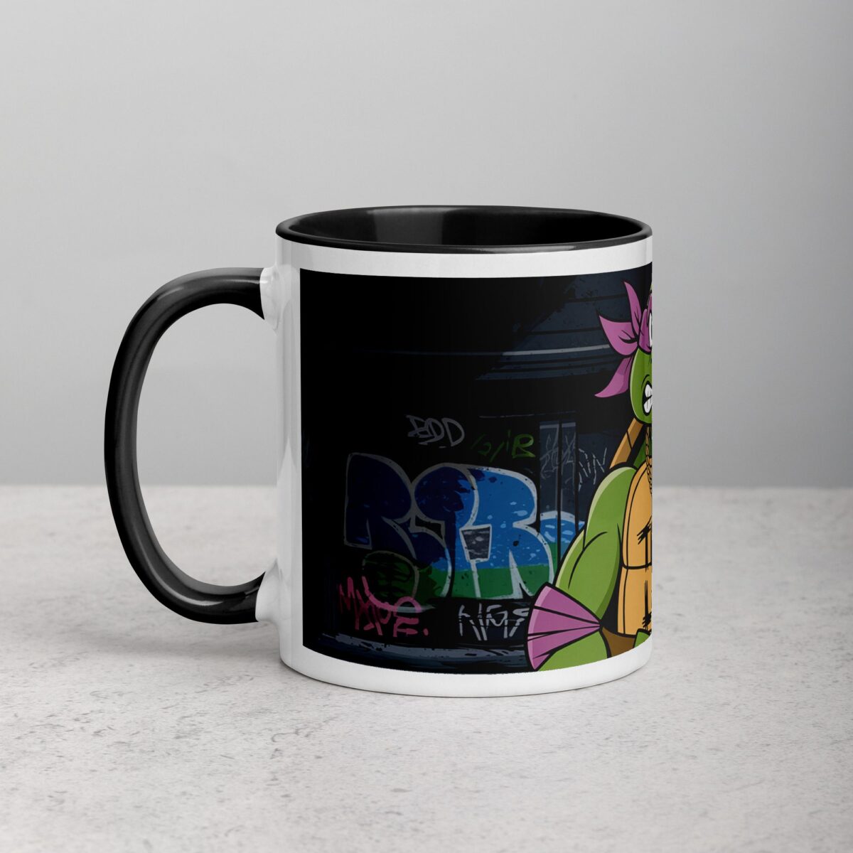 Thug Life Gangster Turtle Coffee Mug & Tea Cup - Image 2