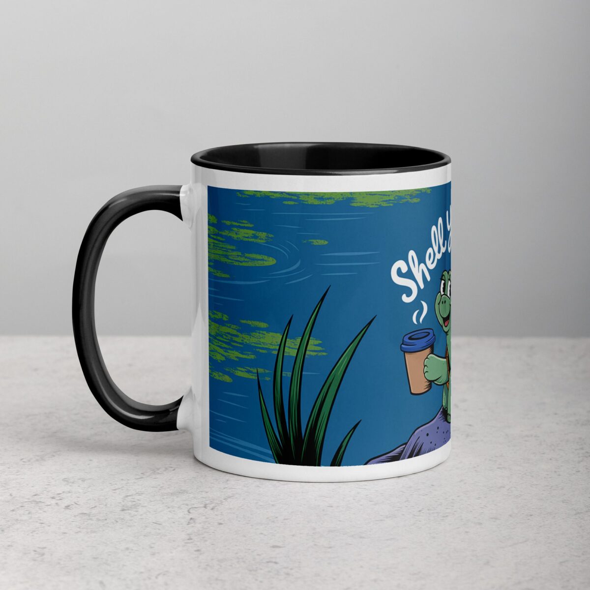 Shell Yeah, I Need Coffee! Turtle Mug - Image 2