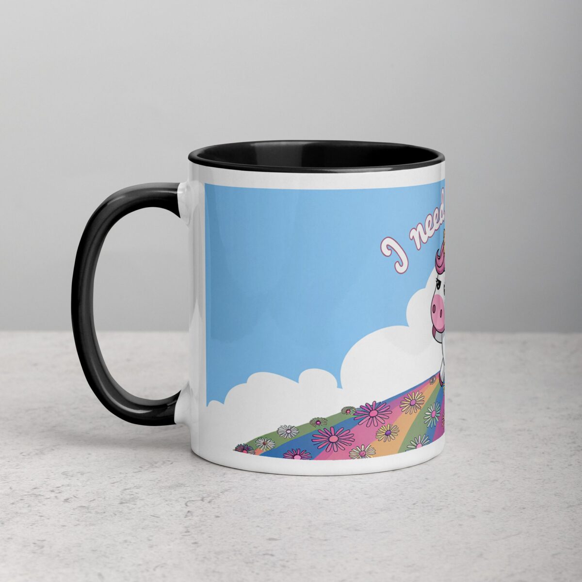 I Need a Hug Unicorn Coffee Mug & Tea Cup - Image 2