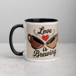 Love is Brewing Coffee Mug & Tea Cup