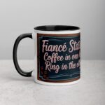 Fiancé Status: Coffee in One Hand, Ring in the Other Mug - Image 2