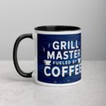 Grill Master Fueled by Coffee Dad Coffee Mug - Image 2