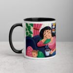 Behind Every Great Kid is a Mom Who Needs Coffee Mug - Image 2