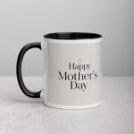 Happy Mothers Day Minimal Coffee Mug