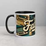 Happy Fathers Day Retro Coffee Mug - Image 2