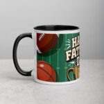 Happy Fathers Day Sports Theme Coffee Mug - Image 2