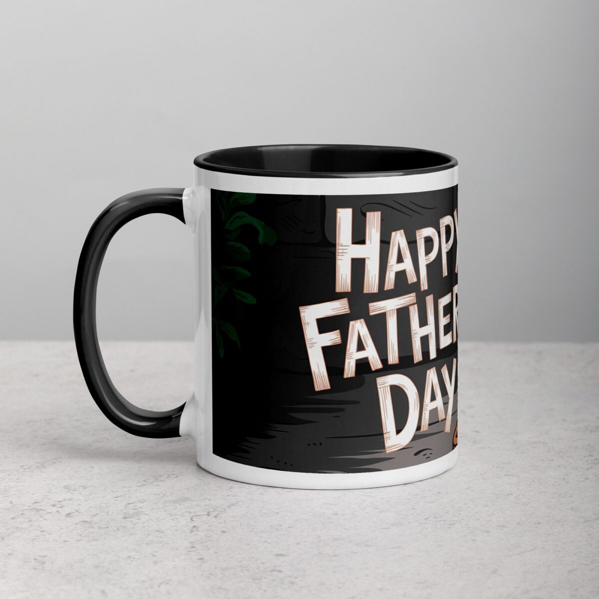 Happy Fathers Day Beard & Brew Coffee Mug - Image 2