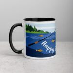 Happy Fathers Day Fishing Coffee Mug - Image 2
