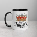 Happy Fathers Day Crown Coffee Mug